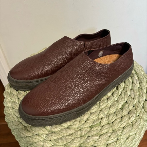 GREATS x Steven Alana Royale Court Brown Leather Slip On Mules main image 5